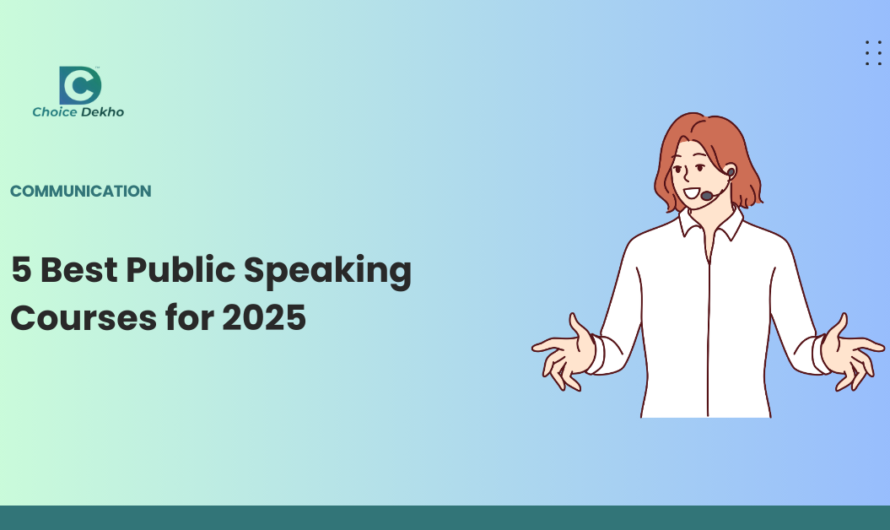 5 Best Public Speaking Courses for 2025